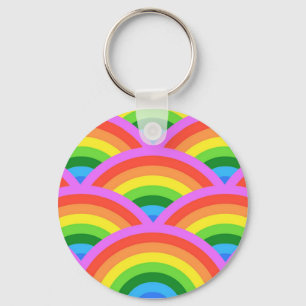 Gelukkige Regenboog Sleutelhanger