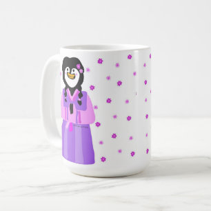 Gelukkige Seollal Pinguïn Koffiemok