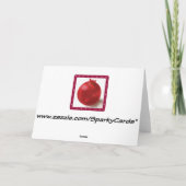 GELUKKIGE SHAVUOT Hebreeuwse lila bloemenKaart Feestdagen Kaart (Achterkant)