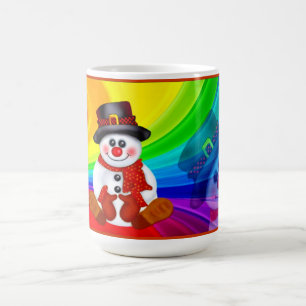 Gelukkige Sneeuwman Koffiemok