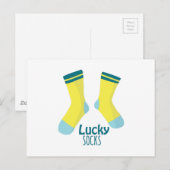 Gelukkige Sokken Briefkaart (Voorkant / Achterkant)