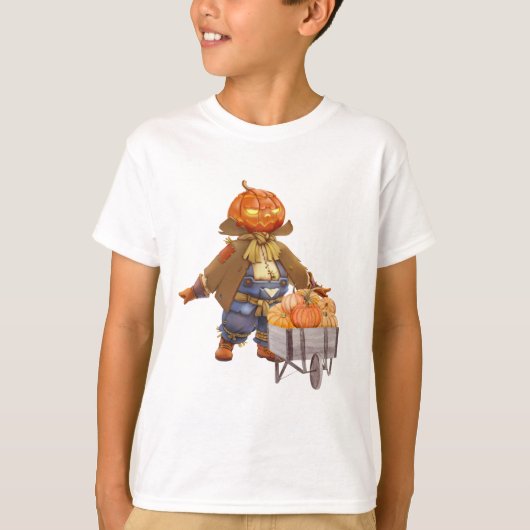 gelukkige spookachtige tijd t-shirt (Voorkant)