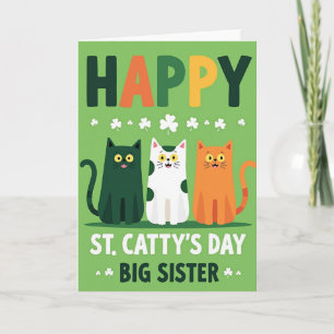 Gelukkige St. Catty's Dag Zusterkaart Kaart