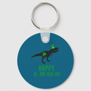 Gelukkige st. pat-rex dag st. patricks dag dinosau sleutelhanger
