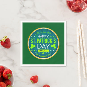 GELUKKIGE ST. PATRICIUSDAG, "GELUK VAN DE IEREN" SERVET