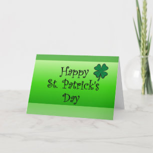 Gelukkige St. Patrick & Apos; s Day Kaart