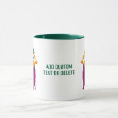 Gelukkige St. Patrick Dag Hoed Leprechaun Shamrock Mok (Midden)