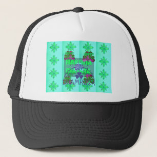 Gelukkige St. Patrick's Dag Hakuna Matata Kunstpri Trucker Pet