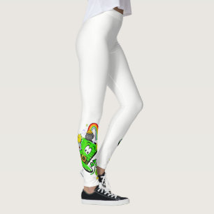 Gelukkige St. Patrick's Dag Konijnen Leggings