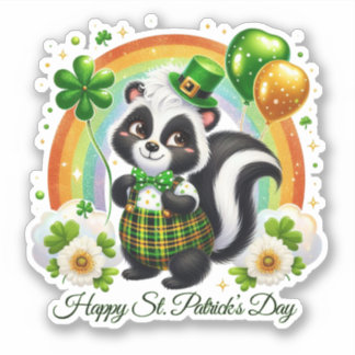Gelukkige St. Patrick's Dag Sticker