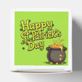 Gelukkige St. Patrick's Day gunstbox Bedankdoosjes (Bovenkant)