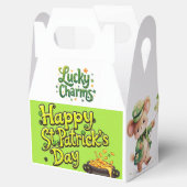 Gelukkige St Patrick's Day gunstbox Bedankdoosjes (Geopend)