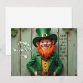 Gelukkige St. Patrick's Day Kabouter (Voorkant / Achterkant)