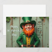 Gelukkige St. Patrick's Day Kabouter (Voorkant / Achterkant)