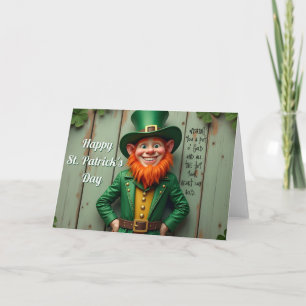 Gelukkige St. Patrick's Day Kabouter Kaart
