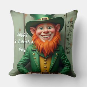 Gelukkige St. Patrick's Day Kabouter Kussen