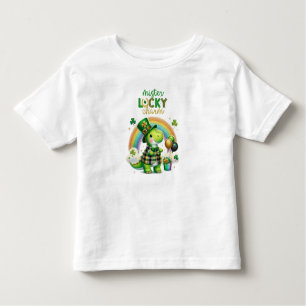 Gelukkige St. Patrick's Day Krokodil Kinder Shirts