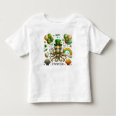 Gelukkige St. Patrick's Day Octopus Kinder Shirts (Voorkant)