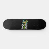 Gelukkige St Patrick's Day Pat Rex Dinosaurus Skateboard (Horizontaal)