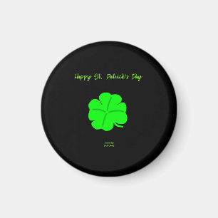 Gelukkige St. Patrick's Day ronde magneet