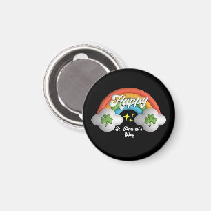 Gelukkige St. Patrick's Day Schattigee regenboog Magneet