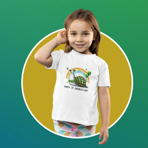 Gelukkige St. Patrick's Day Snail Kinder Shirts