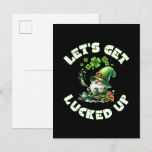 gelukkige st. patricksdag uitnodiging briefkaart