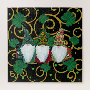 Gelukkige St. Patty's Dag GNOMEN Legpuzzel