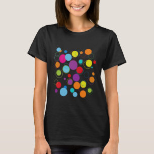 Gelukkige Stip Dag Kleurrijke Stippen Kunstleraar T-shirt