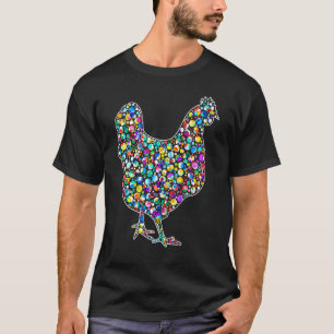 Gelukkige Stippendag Regenboog Kip Stippen Septemb T-shirt