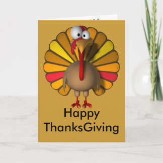 Gelukkige Thanksgiving Feestdagen Kaart