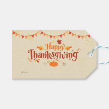 Gelukkige Thanksgiving Feestelijke Herfst
