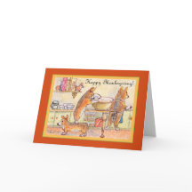 Gelukkige Thanksgiving, het baksel van de