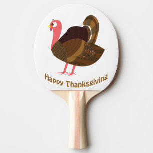 Gelukkige Thanksgiving! Turkije Tafeltennisbatje