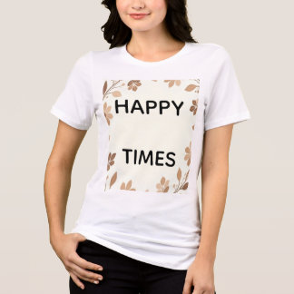 Gelukkige tijd Tri-Blend shirt