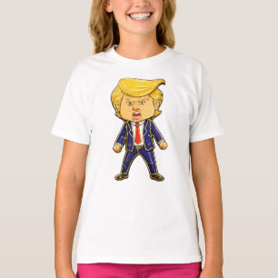 Gelukkige Trump, Grappige Trump Meme Boze Trump Po T-shirt
