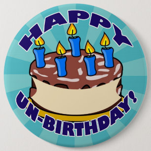 Gelukkige V.N.-Verjaardag! Ronde Button 6,0 Cm