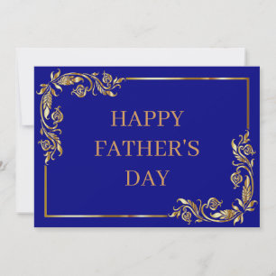 Gelukkige Vaderdag De Grootste Pap In Allebei Feestdagenkaart