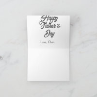 Gelukkige vaderdag grijze naam liefde beste Papa o