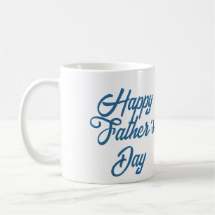 Gelukkige vaderdag grijze naam liefde beste Papa o Koffiemok