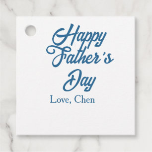 Gelukkige vaderdag grijze naam liefde beste pappa  bedankjes labels