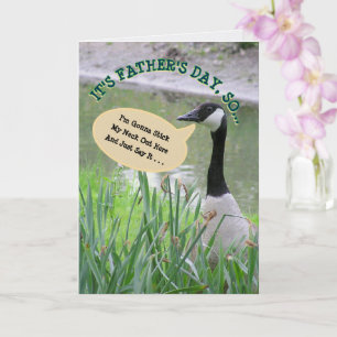 GELUKKIGE VADERDAG/MIJN PAPA NUMMER EEN/GANS AFBEE KAART