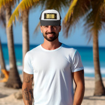 Gelukkige Vaderdag Moderne Kalligrafie Blauwe werv