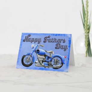 Gelukkige Vaderdag Motorfiets Kaart