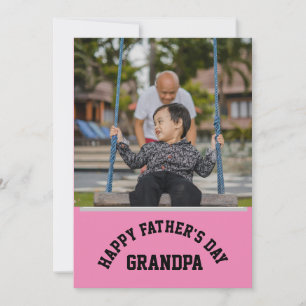 Gelukkige Vaderdag, Opa  Kaart Persoonlijk