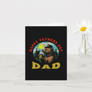 Gelukkige Vaderdag Papa Bier Mok Buitenman Beer Kaart