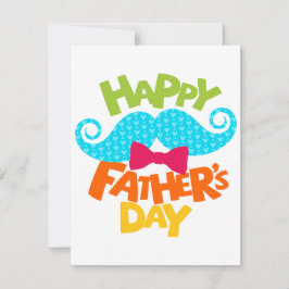 "Gelukkige Vaderdag, Papa: Een Feest van Liefde" Feestdagenkaart