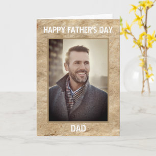 Gelukkige Vaderdag Papa Foto op Maat Kaart