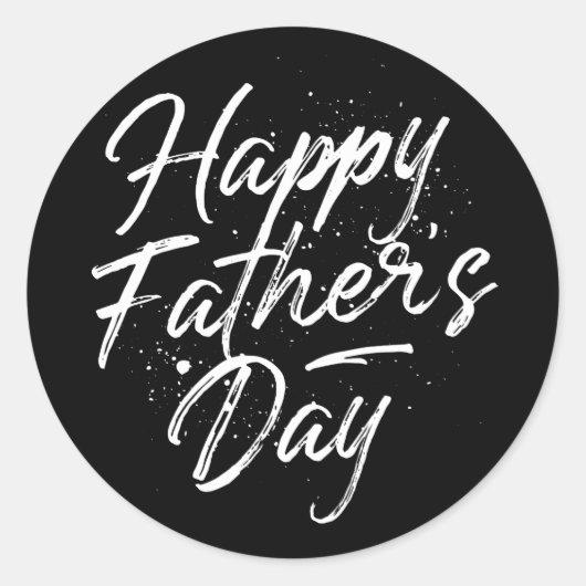 Gelukkige Vaderdag / Stickers (Voorkant)