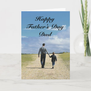 Gelukkige Vaderdag Vader en Zoon Kaart